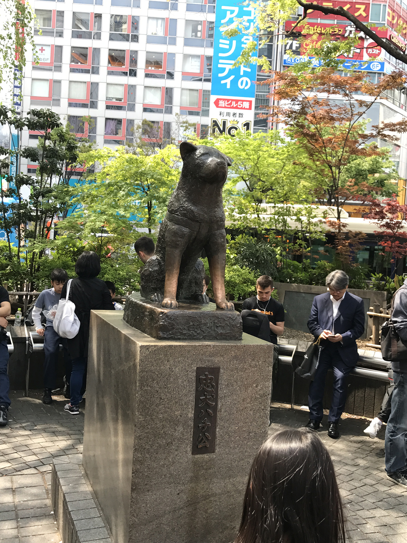 Hachiko pas na Shibuya stanici u Tokyu, putovanje u Japan, mondo travel